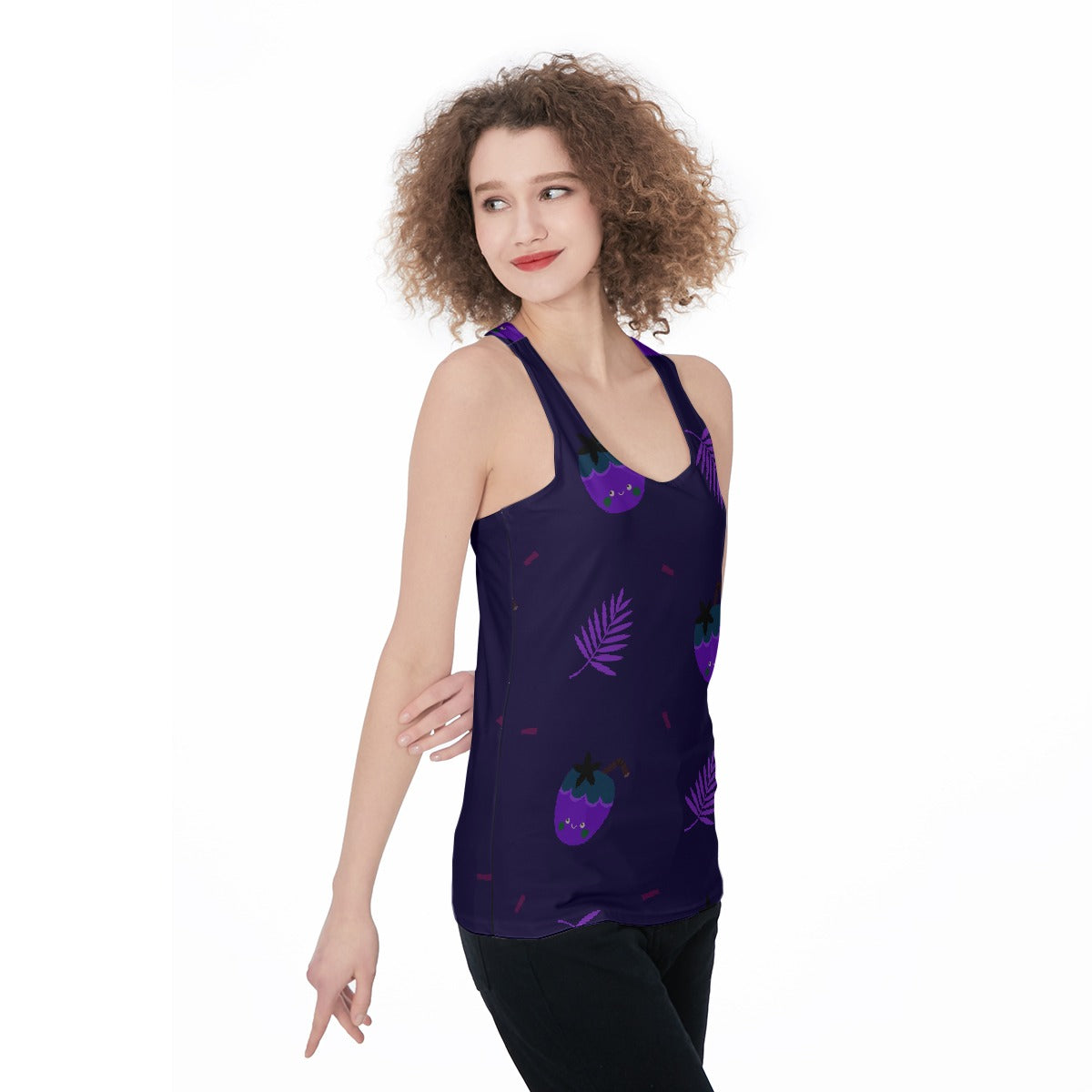 All-Over Print Women's Racerback Tank Top