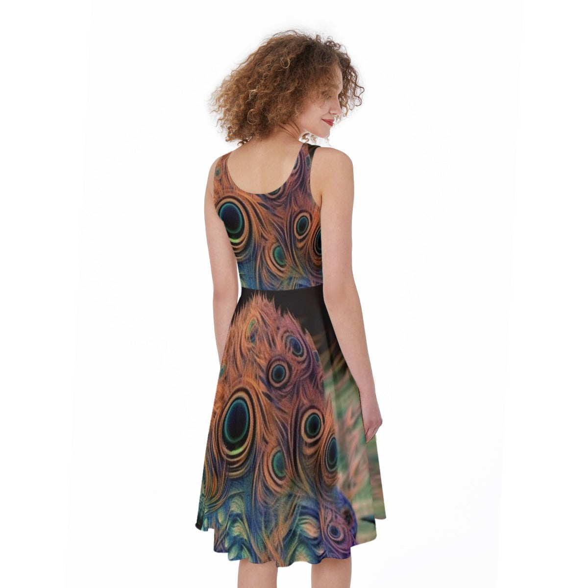 All-Over Print Women's Sleeveless Dress