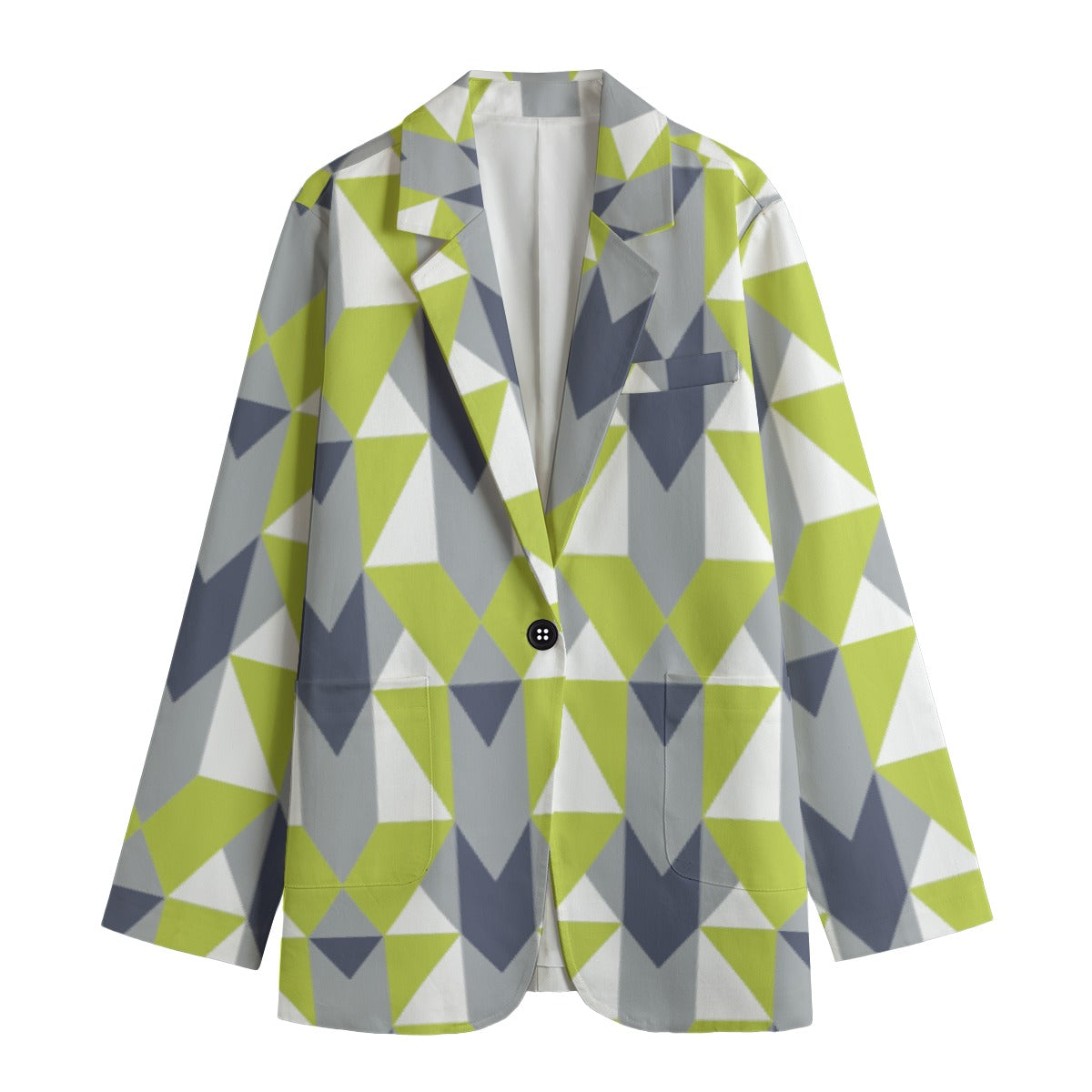All-Over Print Women's Leisure Blazer