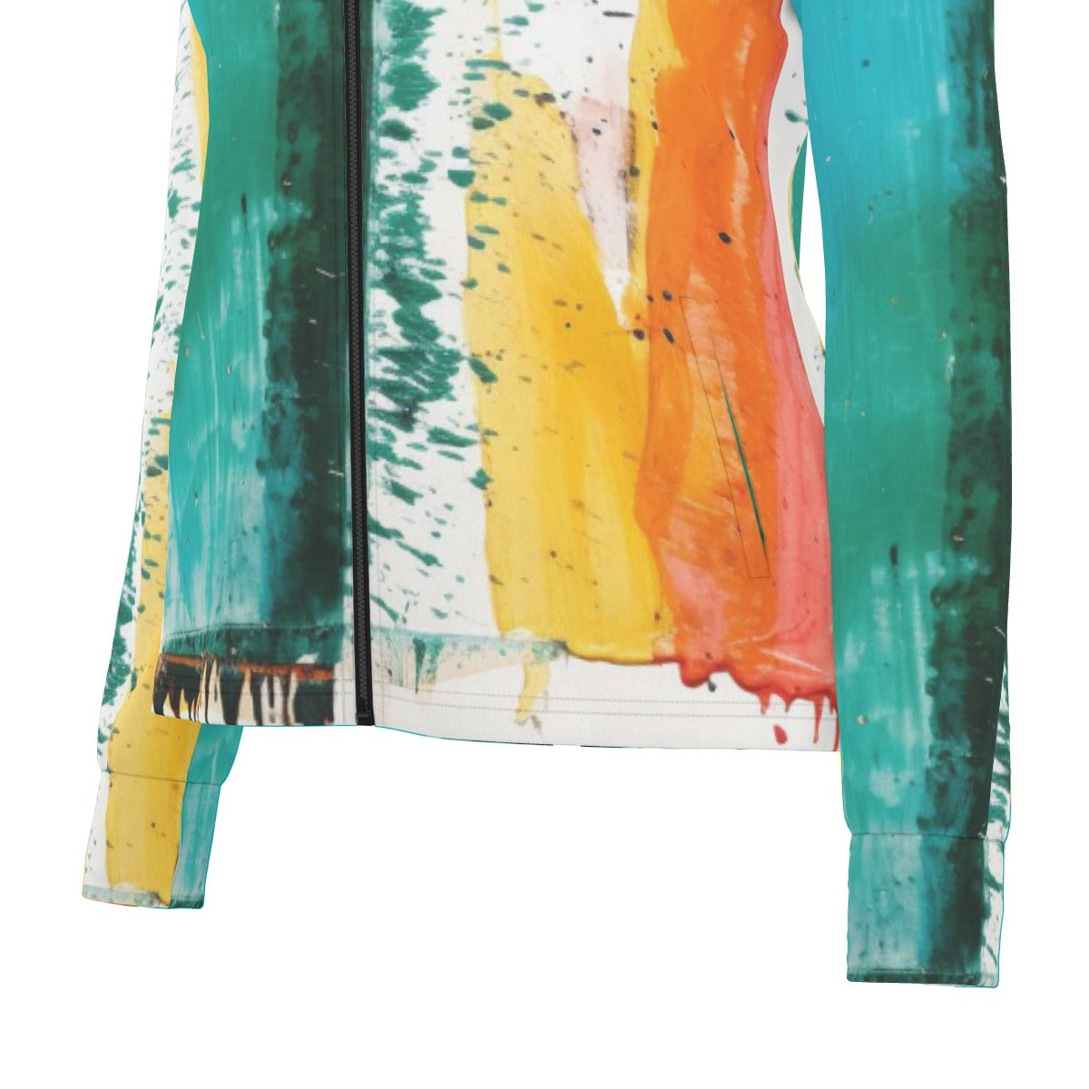 All-Over Print Women's Long Sleeve Thumbhole Jacket