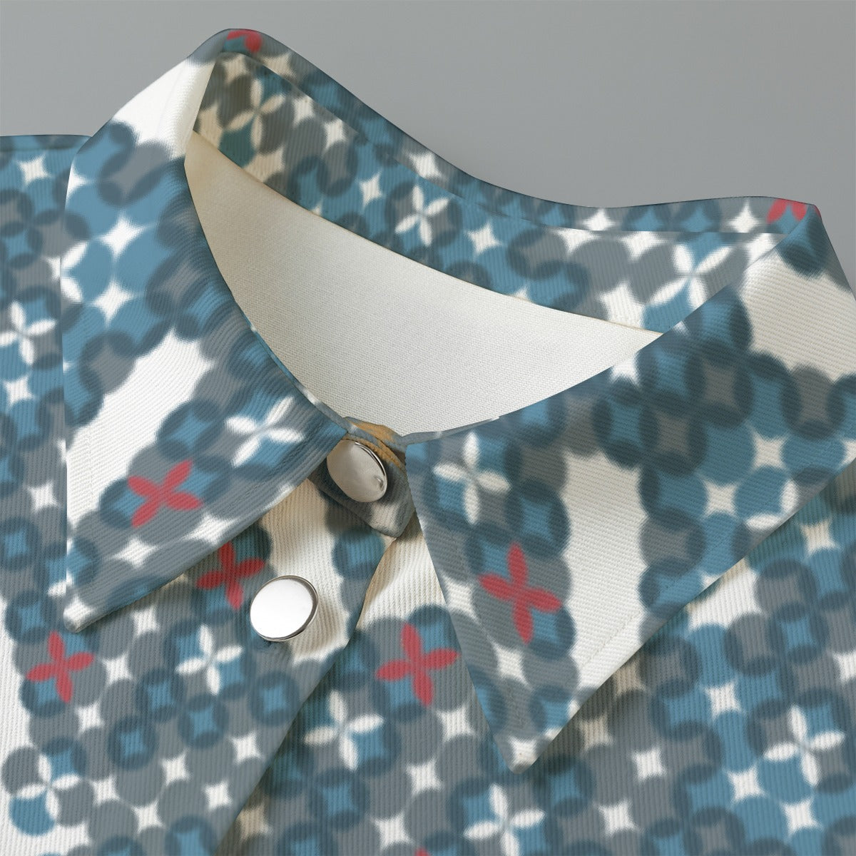All-Over Print Women's Cropped Jacket | 245GSM Cotton