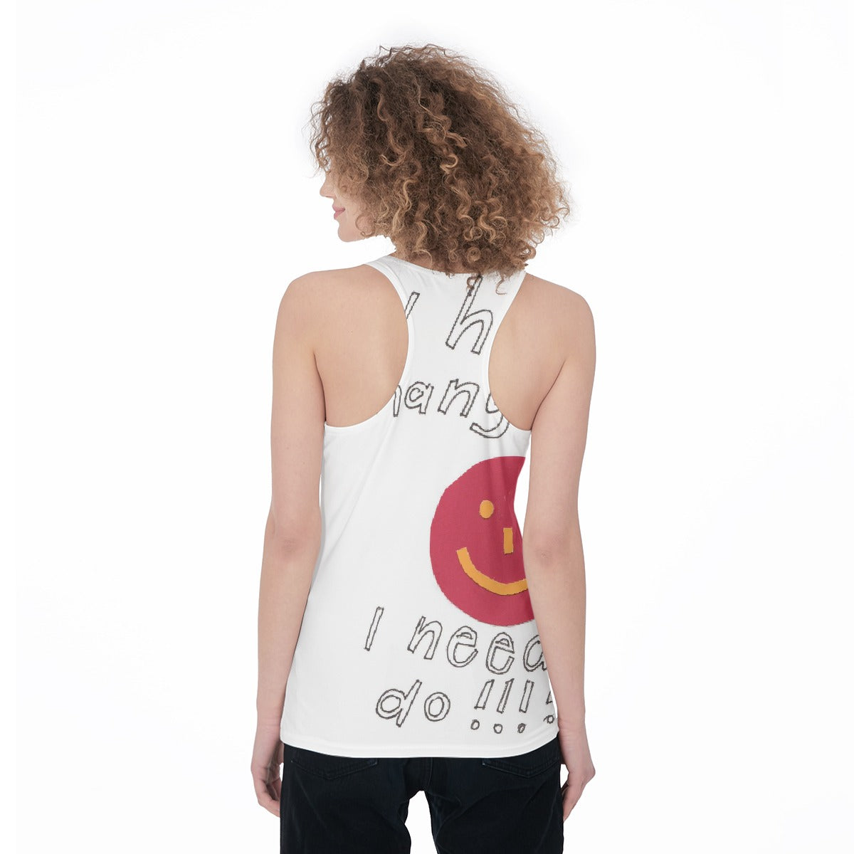 All-Over Print Women's Racerback Tank Top
