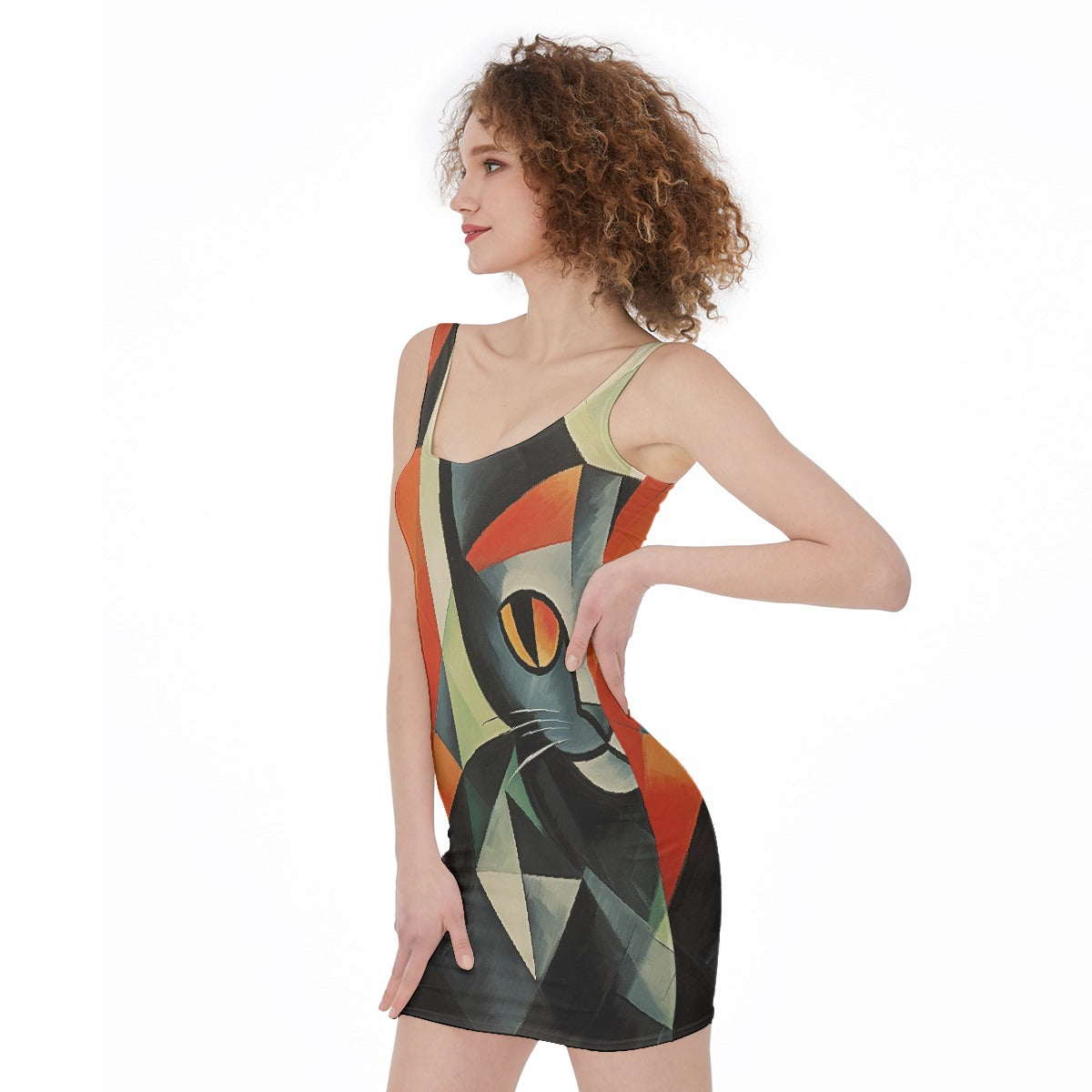 All-Over Print Women's Bodycon Dress