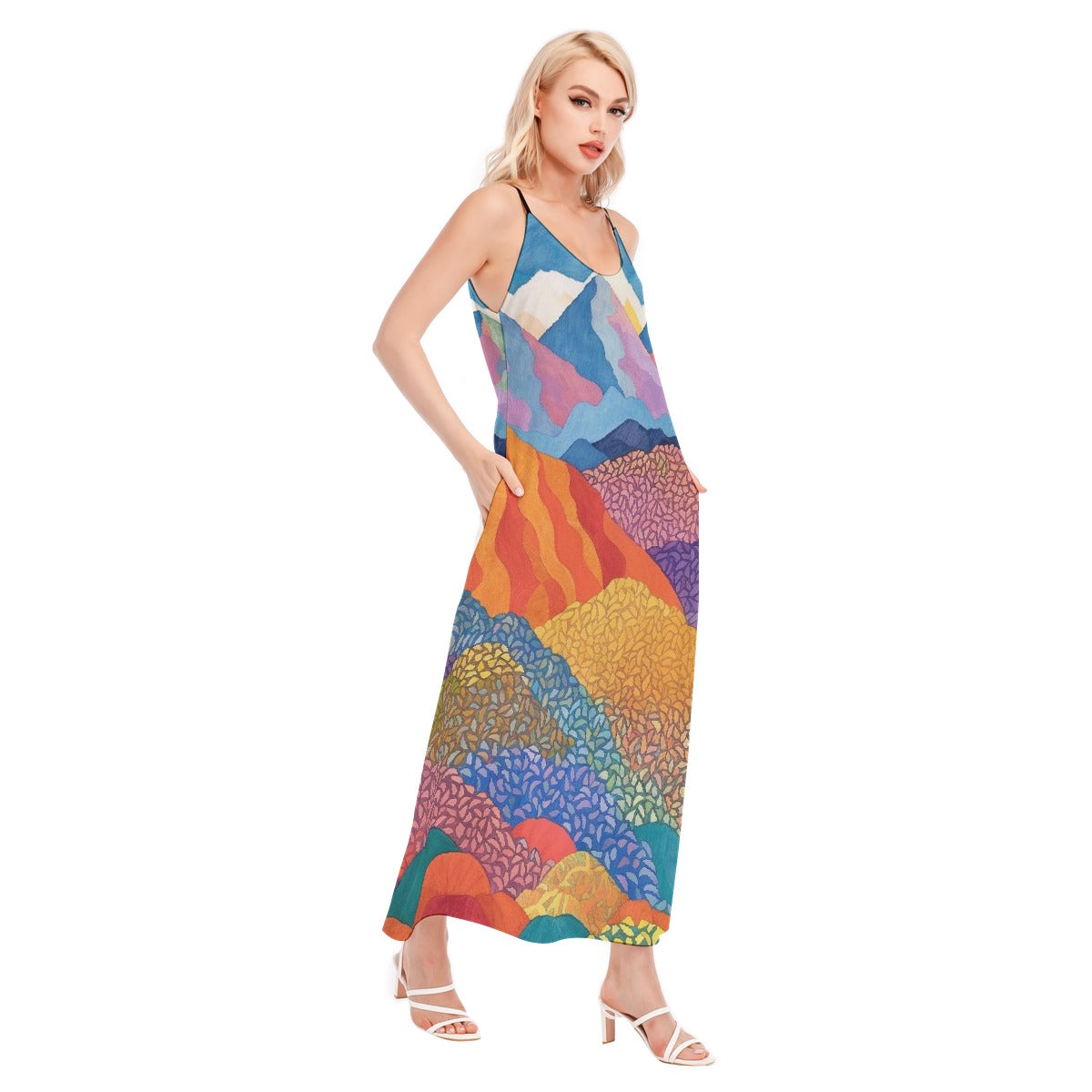 All-Over Print Women's Sling Dress