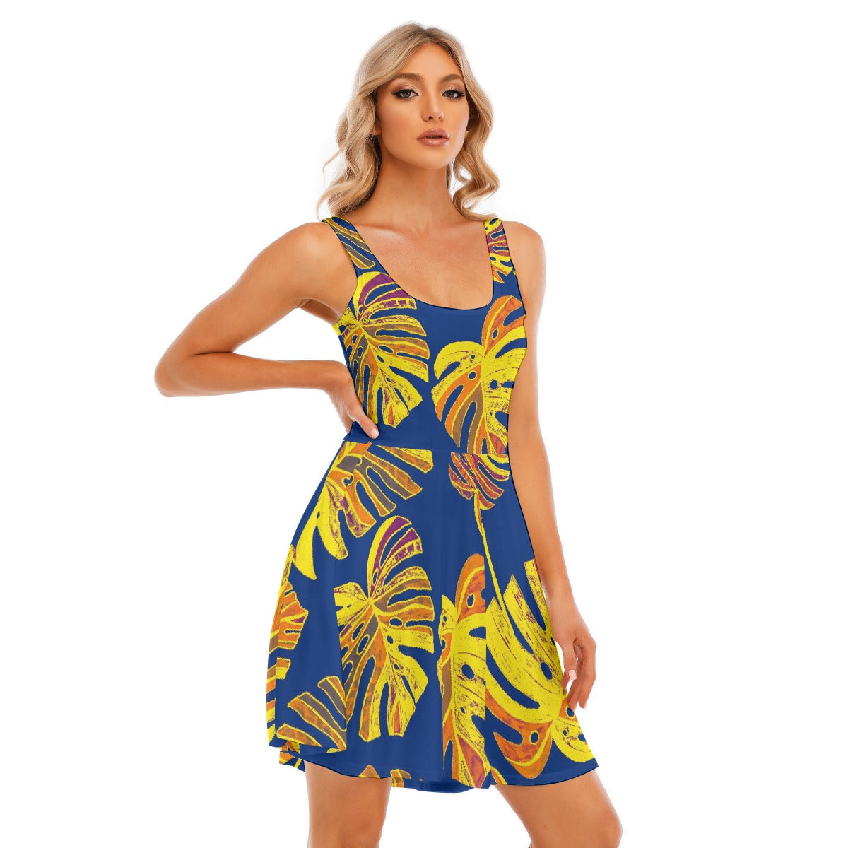 All-Over Print Women's Tank Vest Dress