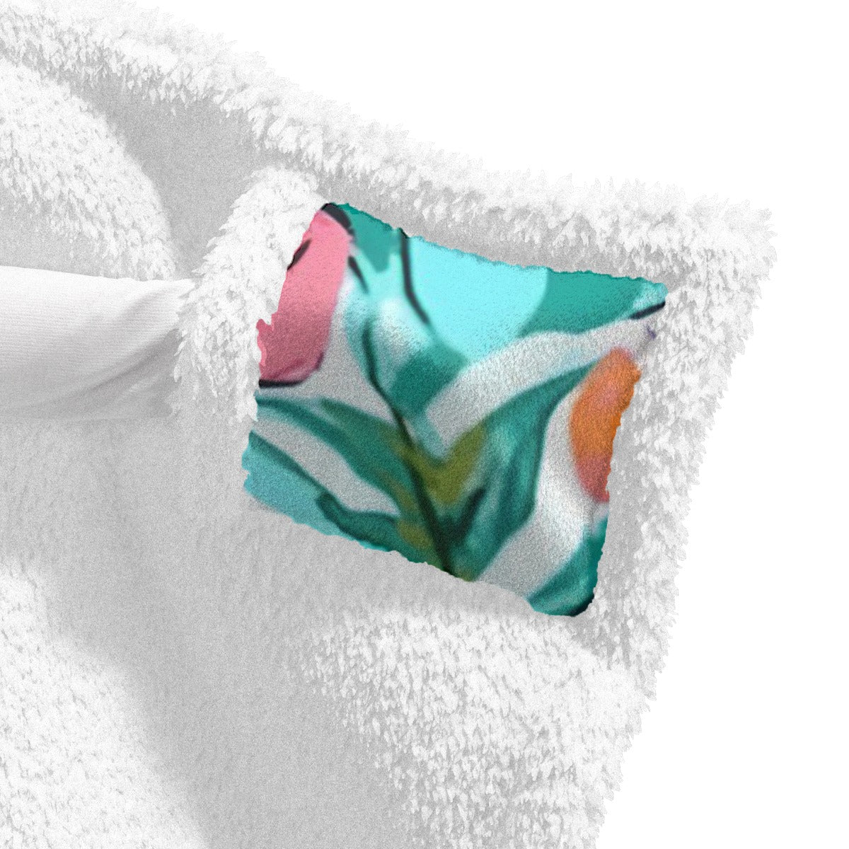 All-Over Print Unisex Wearable Hooded Blanket