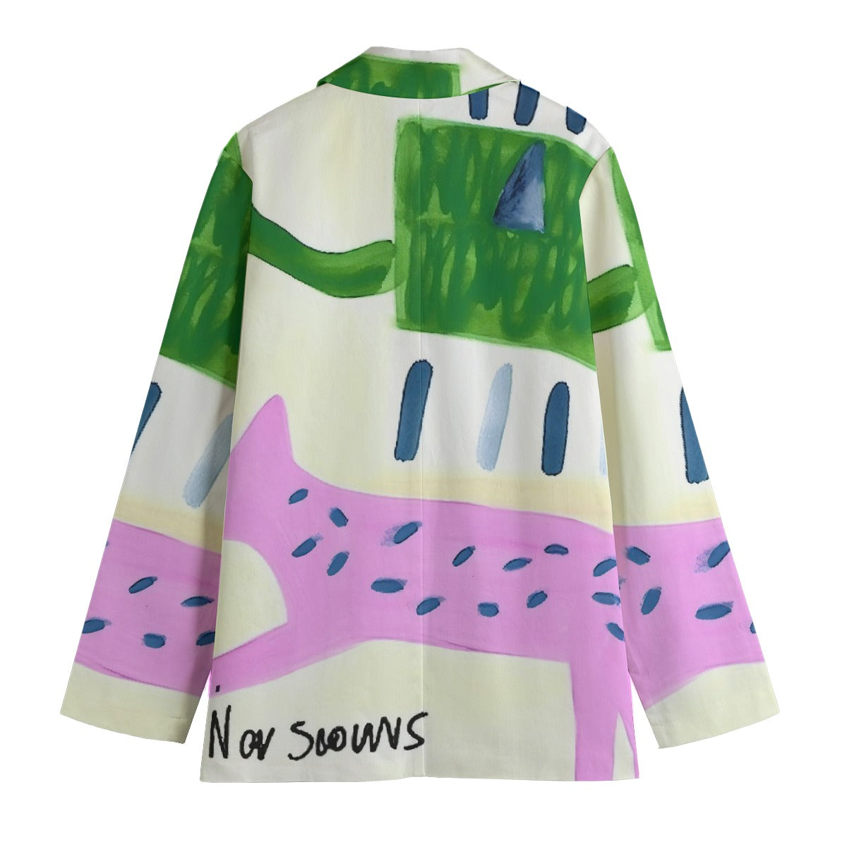 All-Over Print Women's Leisure Blazer