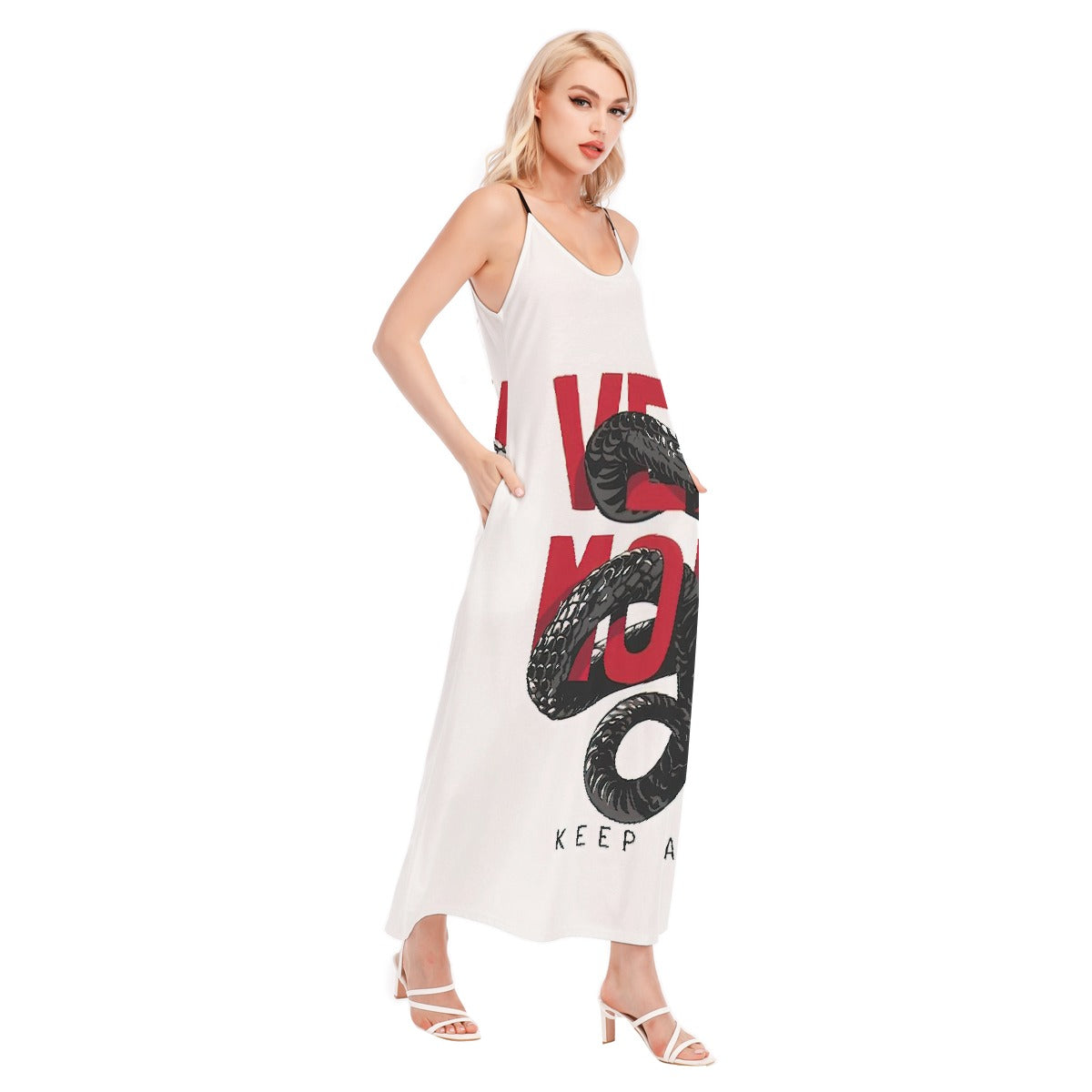 All-Over Print Women's Sling Dress
