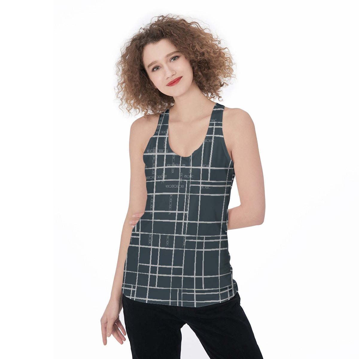 All-Over Print Women's Racerback Tank Top
