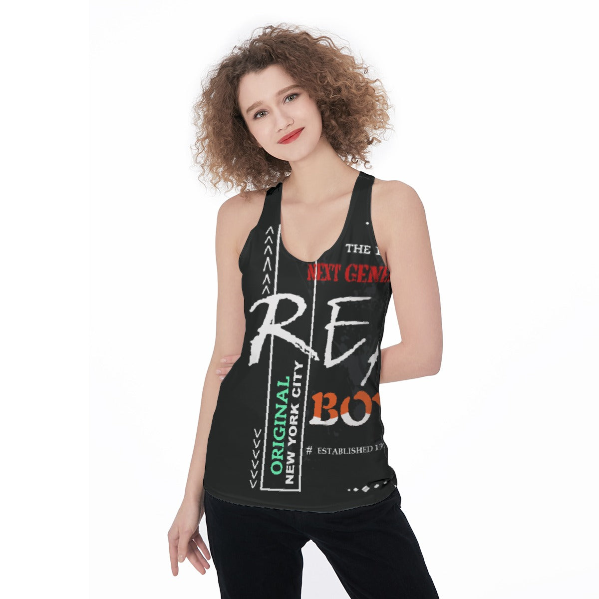 All-Over Print Women's Racerback Tank Top