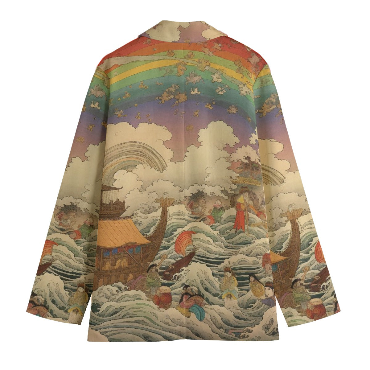 All-Over Print Women's Leisure Blazer