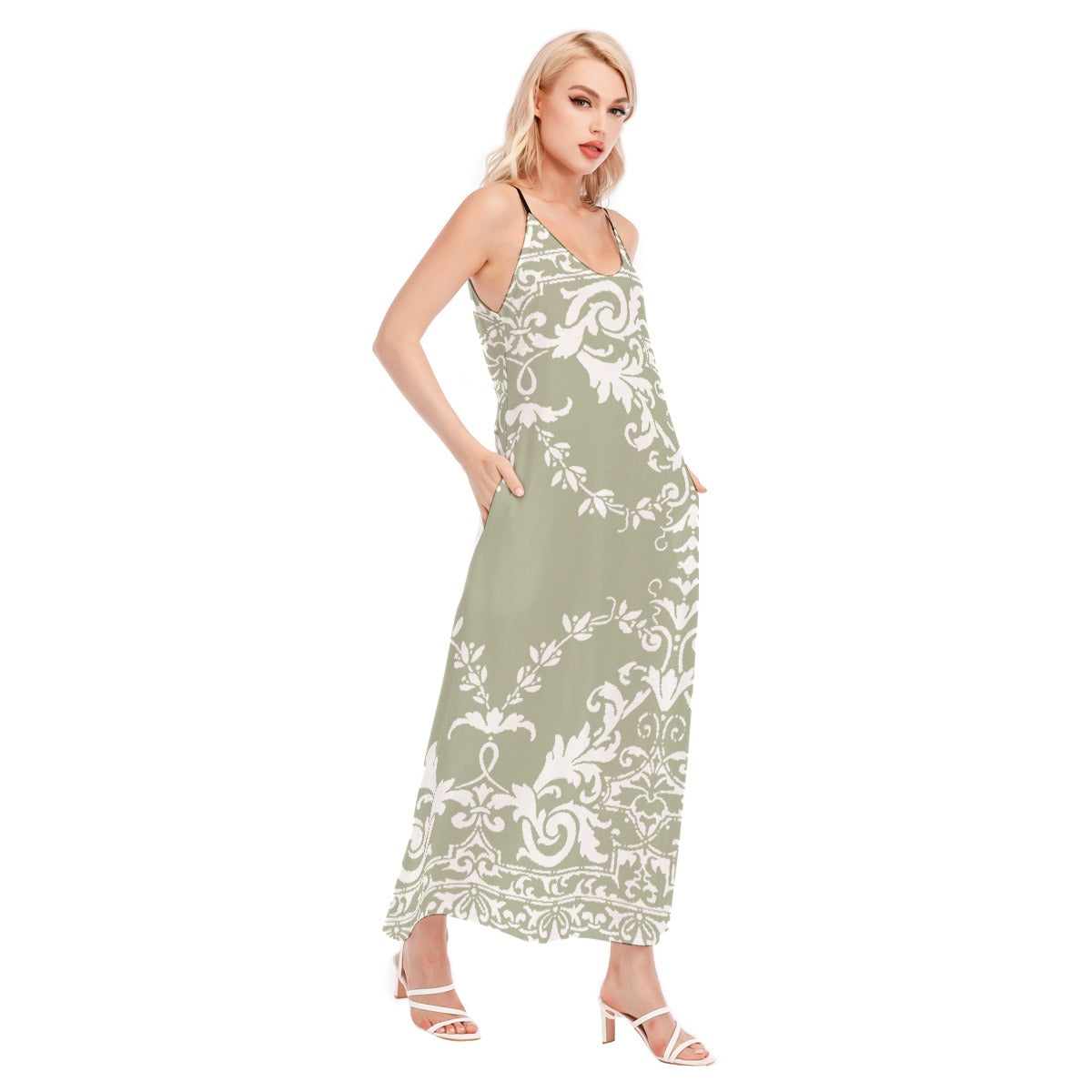 All-Over Print Women's Sling Dress