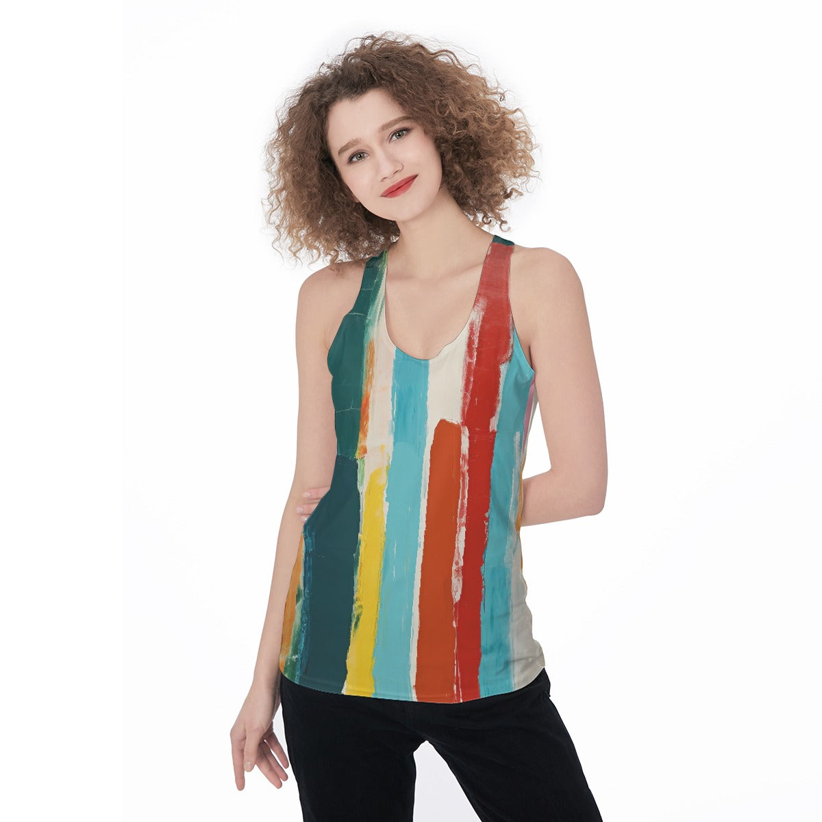 All-Over Print Women's Racerback Tank Top