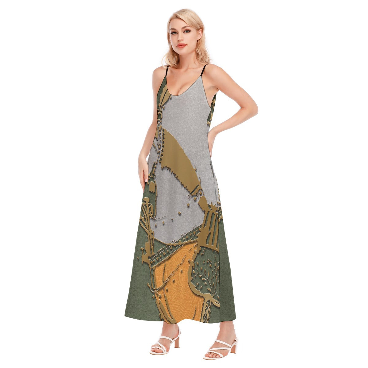 All-Over Print Women's Sling Dress
