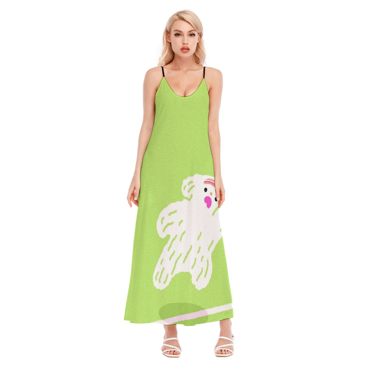 All-Over Print Women's Sling Dress