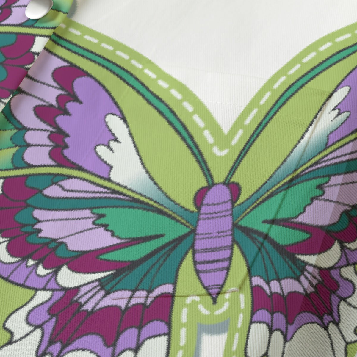 All-Over Print Women's Cropped Jacket | 245GSM Cotton