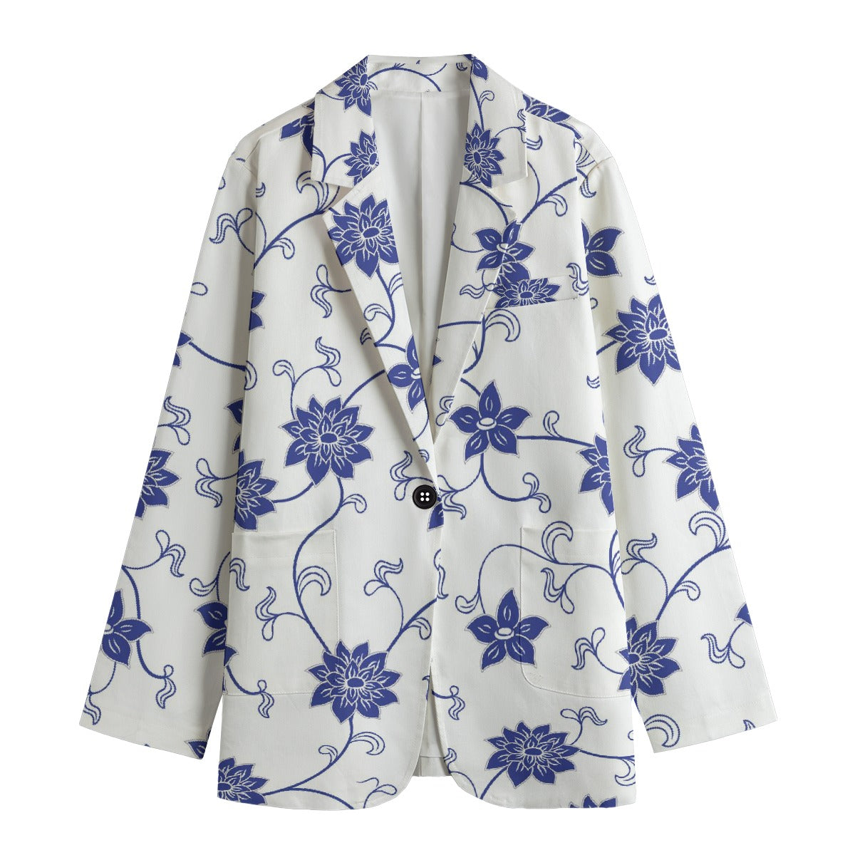 All-Over Print Women's Leisure Blazer