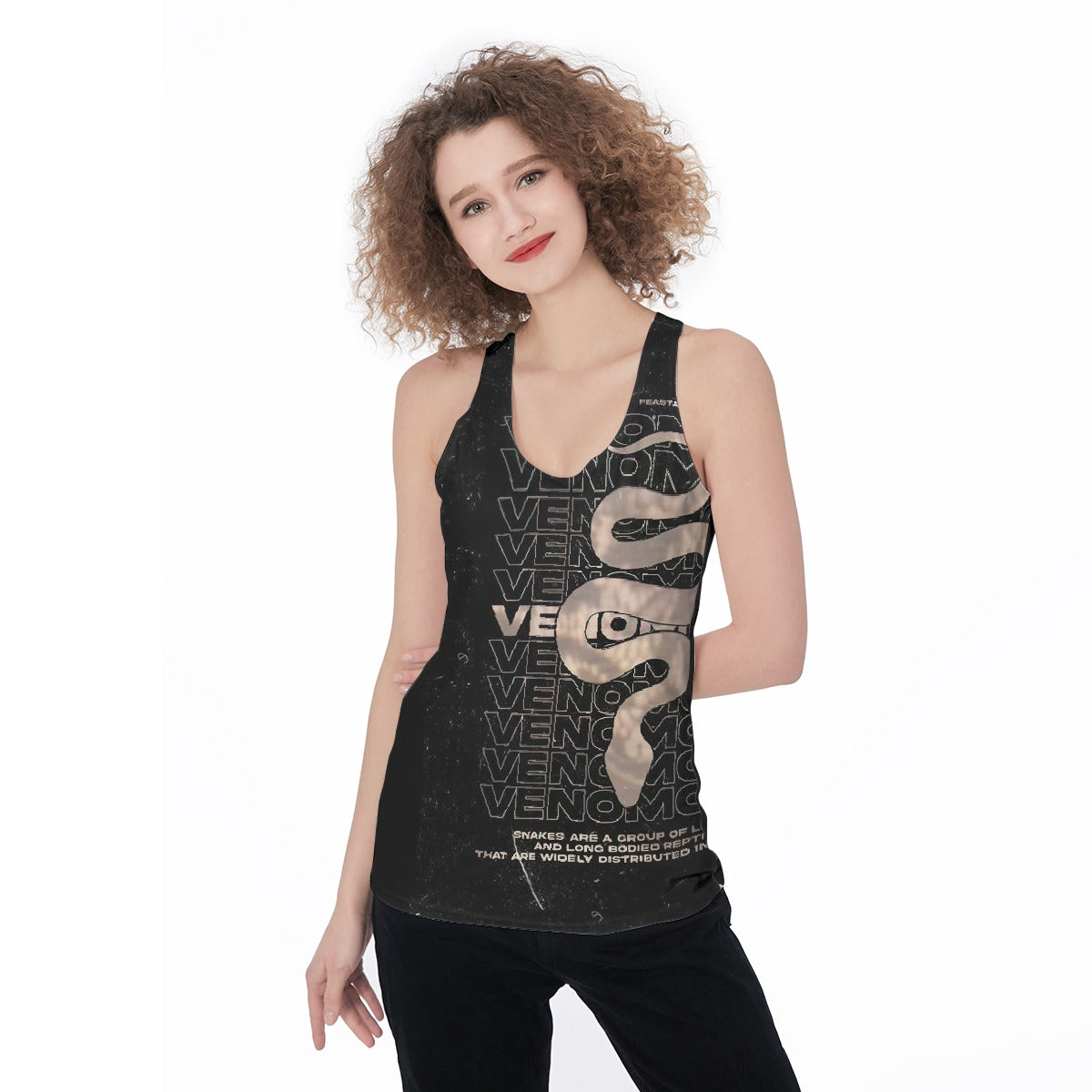 All-Over Print Women's Racerback Tank Top