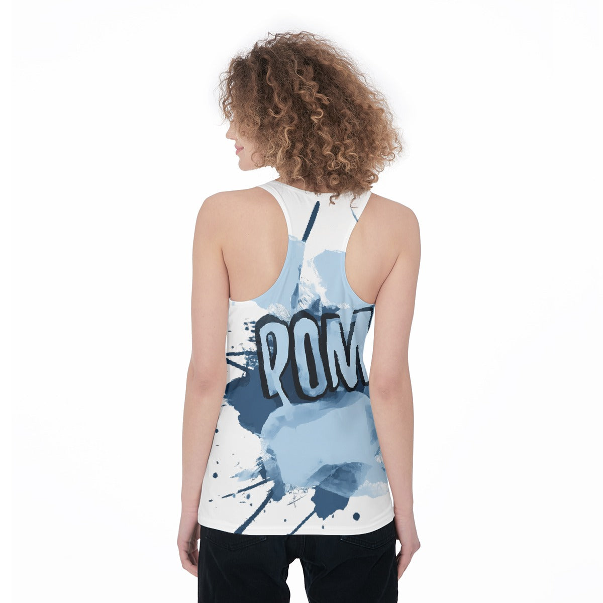 All-Over Print Women's Racerback Tank Top