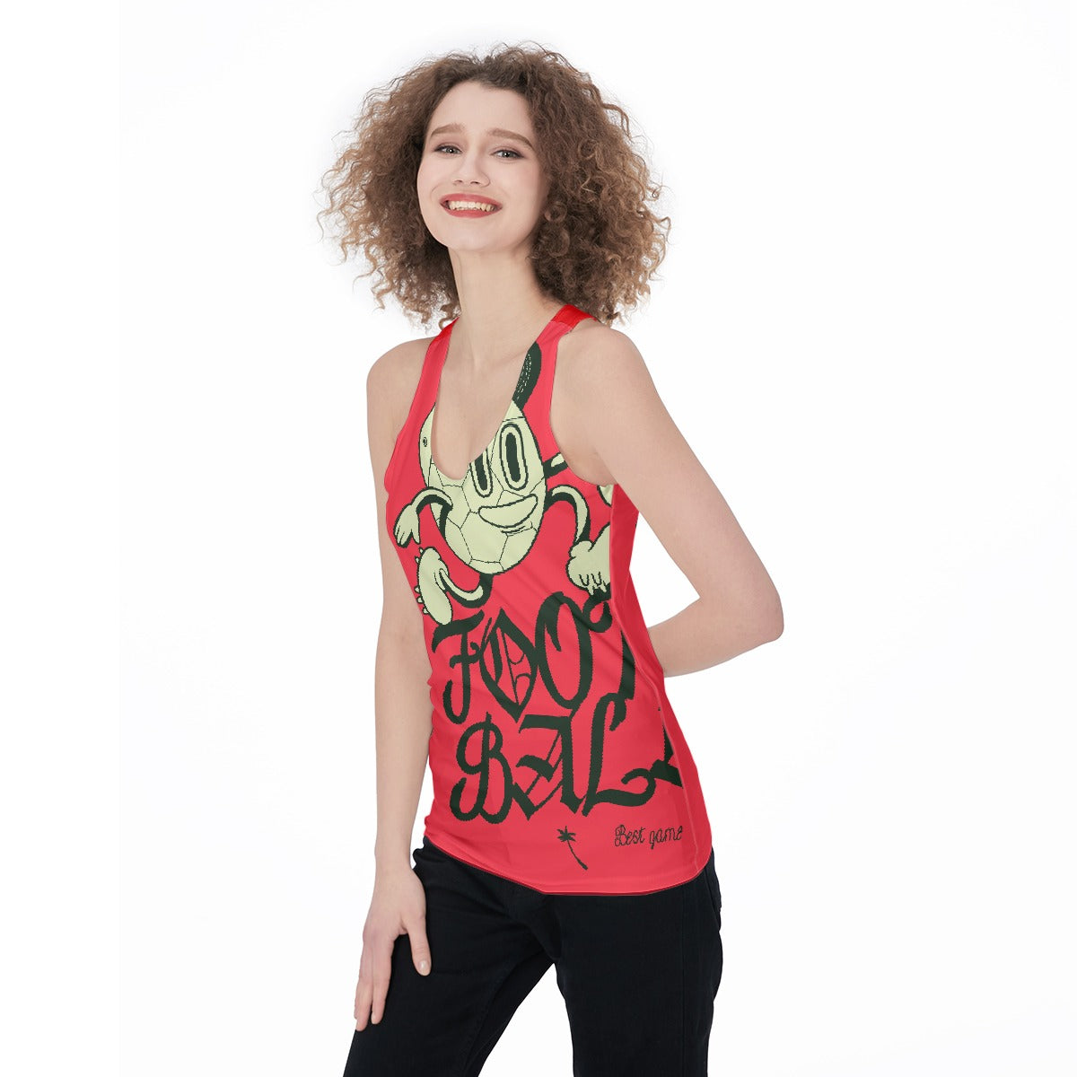 All-Over Print Women's Racerback Tank Top