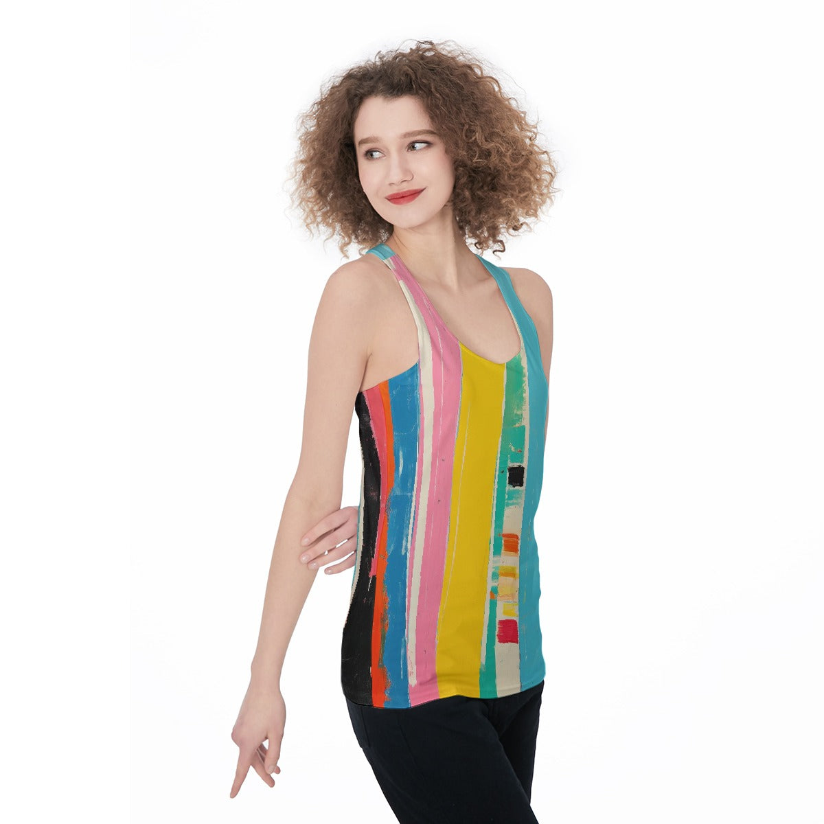 All-Over Print Women's Racerback Tank Top