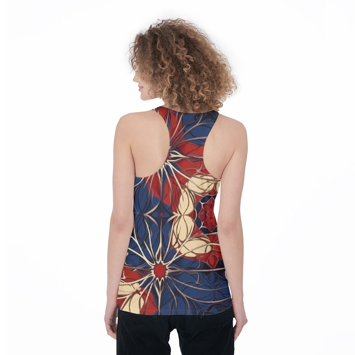 All-Over Print Women's Racerback Tank Top