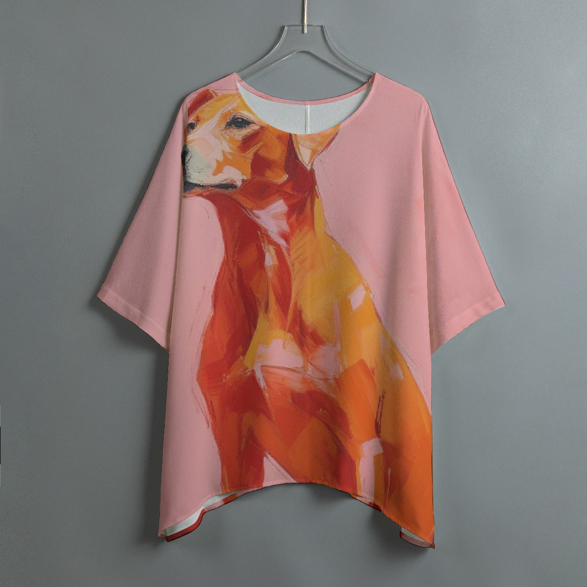 All-Over Print Women's Bat Sleeve Shirt