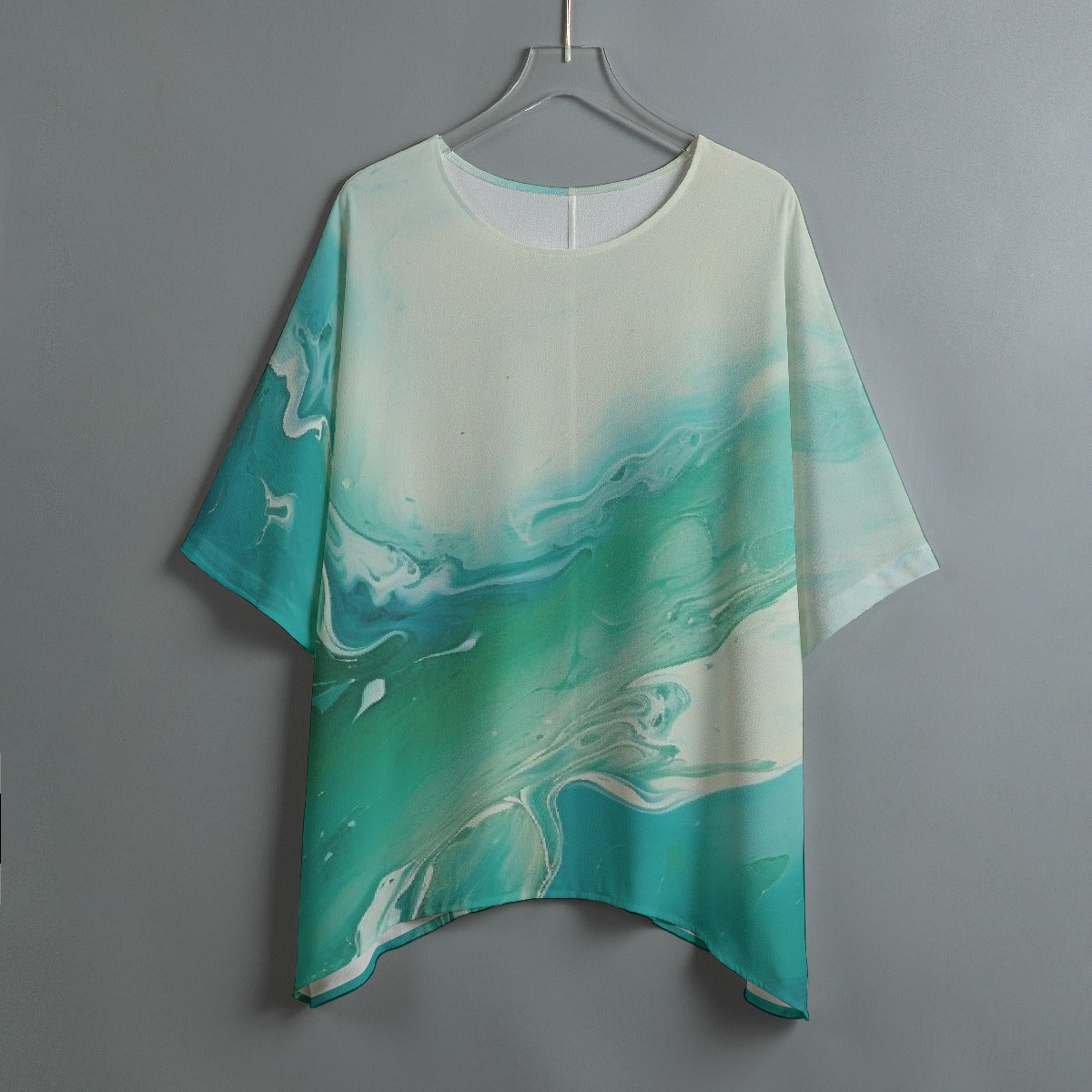 All-Over Print Women's Bat Sleeve Shirt