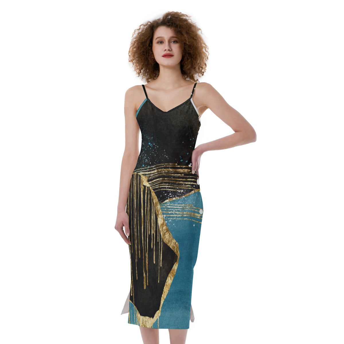 All-Over Print Women's Cami Dress
