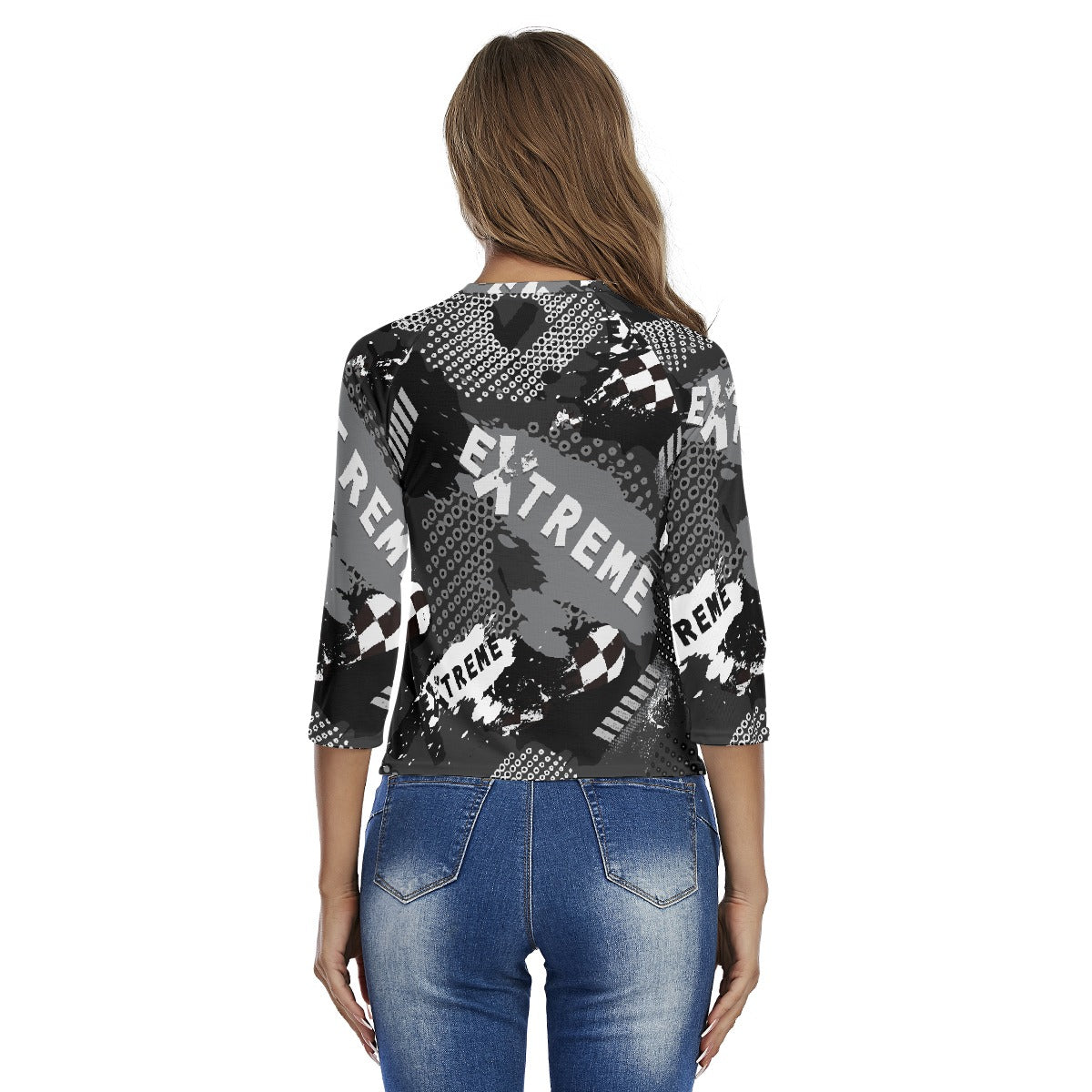 All-Over Print Women's Raglan Sleeves T-shirts