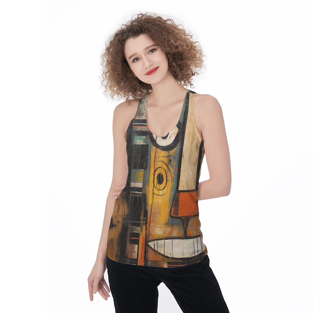 All-Over Print Women's Racerback Tank Top