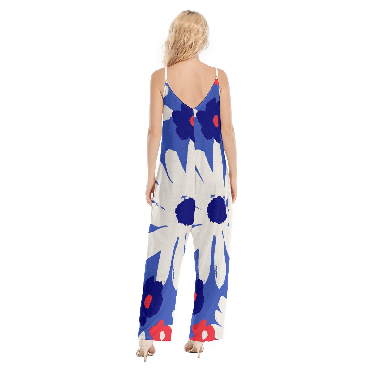 All-Over Print Women's Loose Cami Jumpsuit