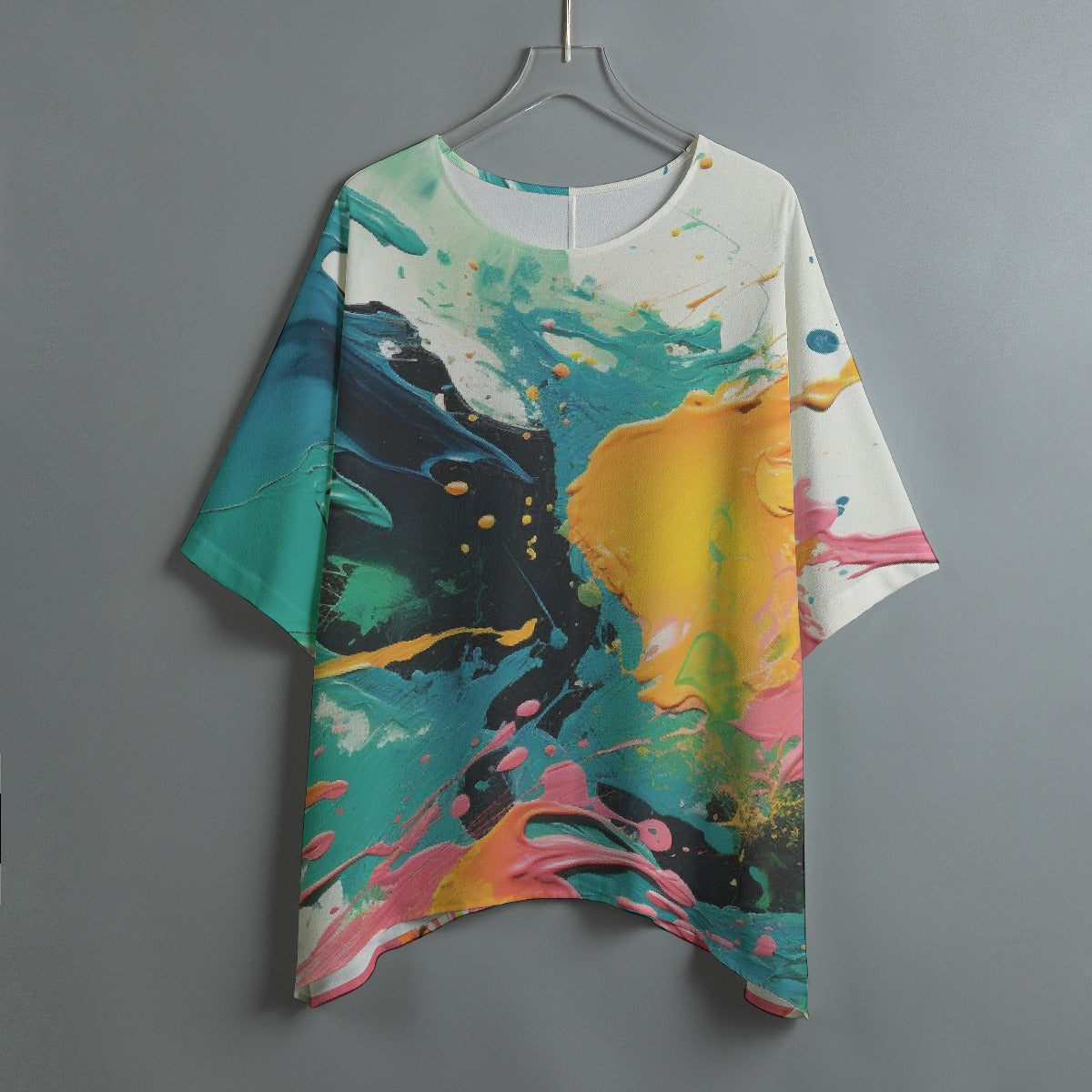 All-Over Print Women's Bat Sleeve Shirt