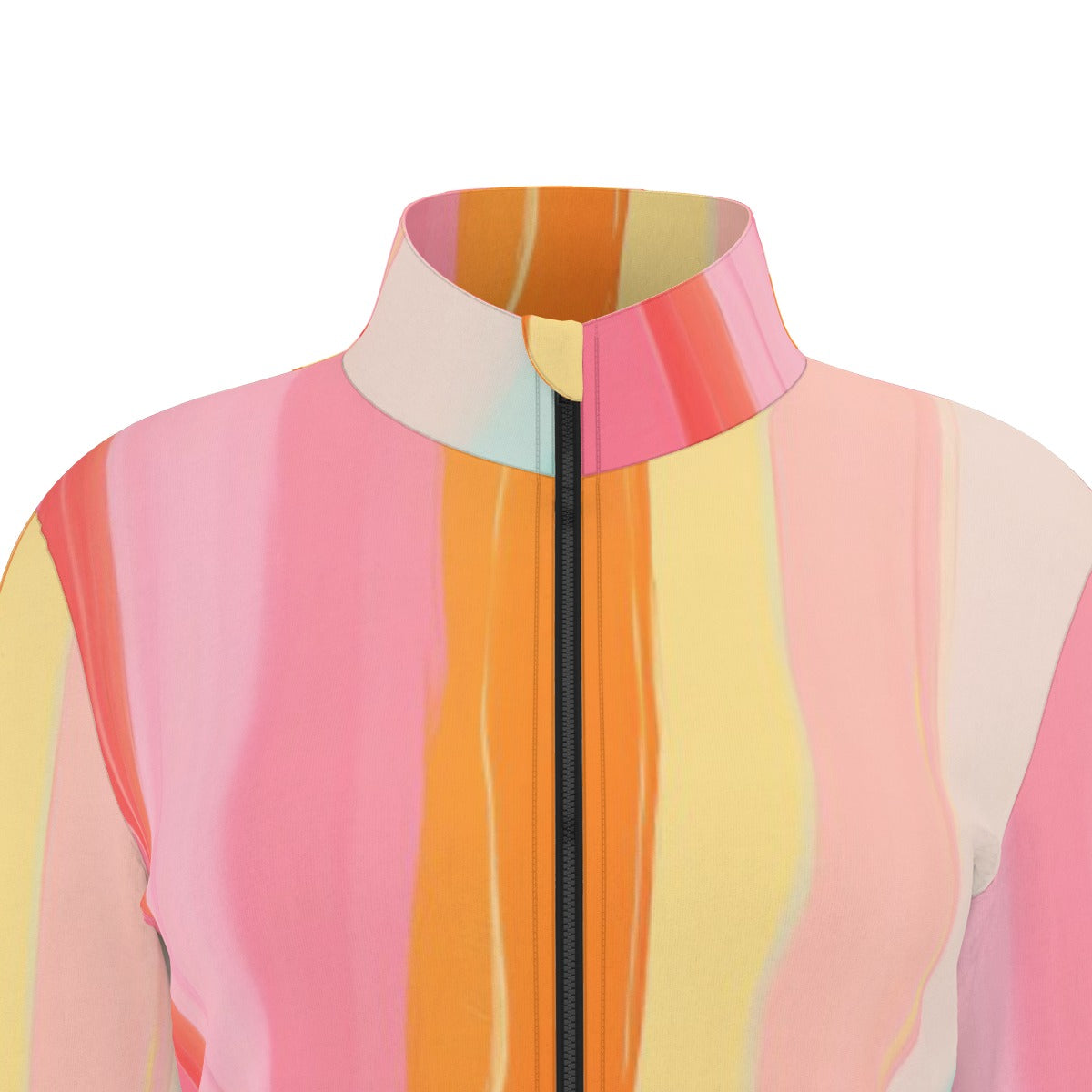 All-Over Print Women's Long Sleeve Thumbhole Jacket