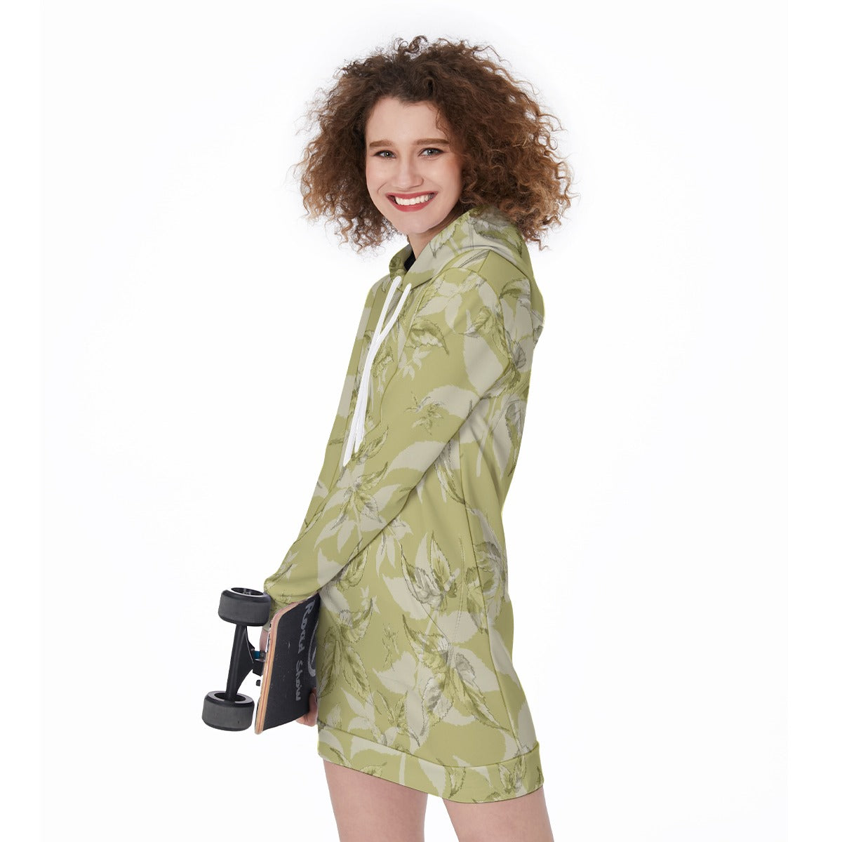 All-Over Print Women's Long Hoodie