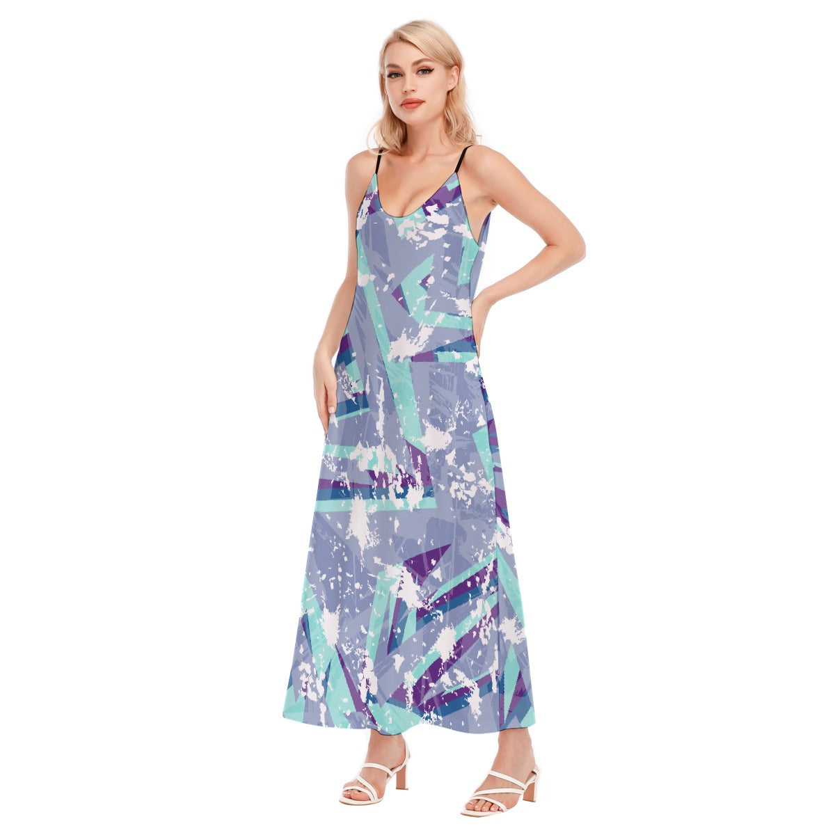 All-Over Print Women's Sling Dress
