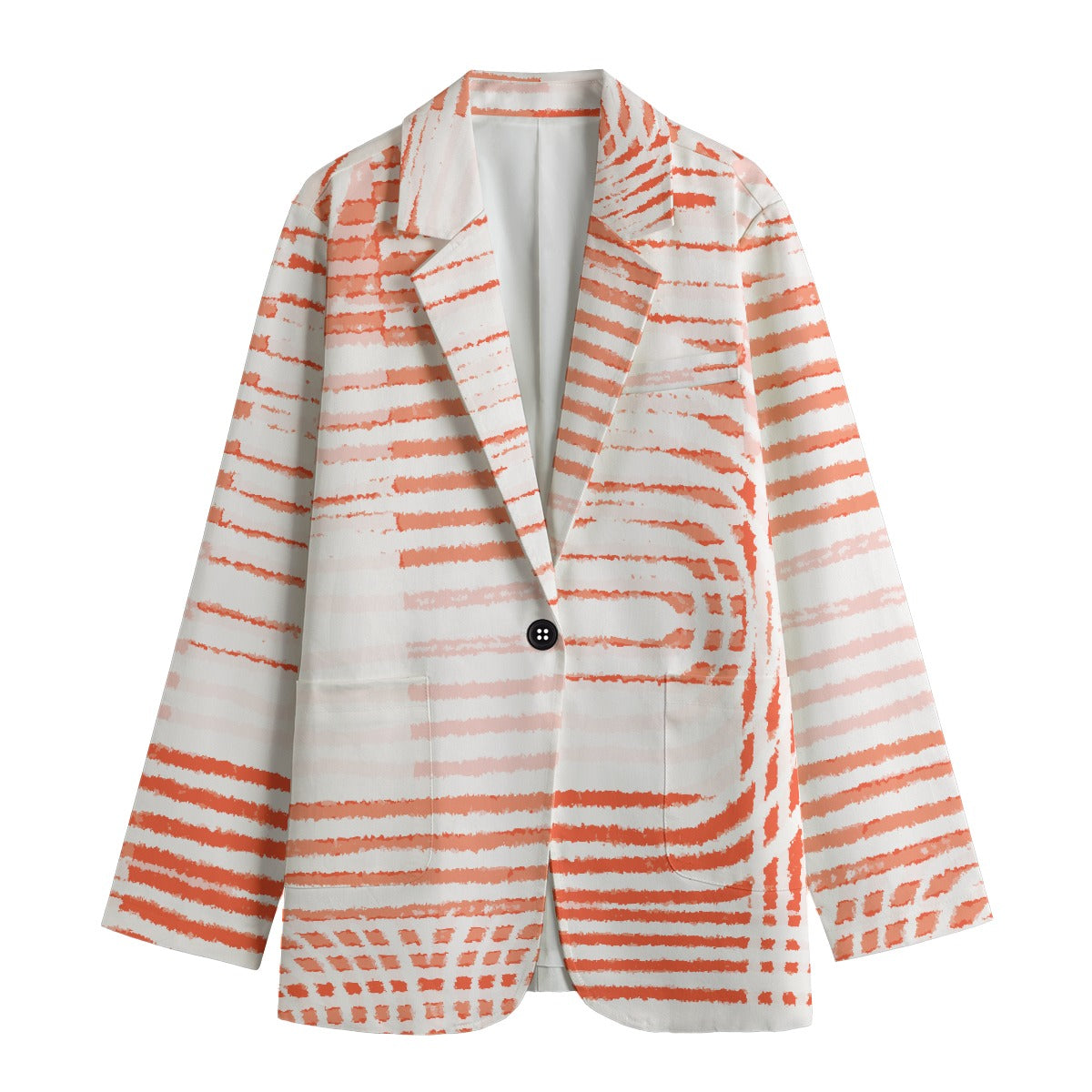All-Over Print Women's Leisure Blazer