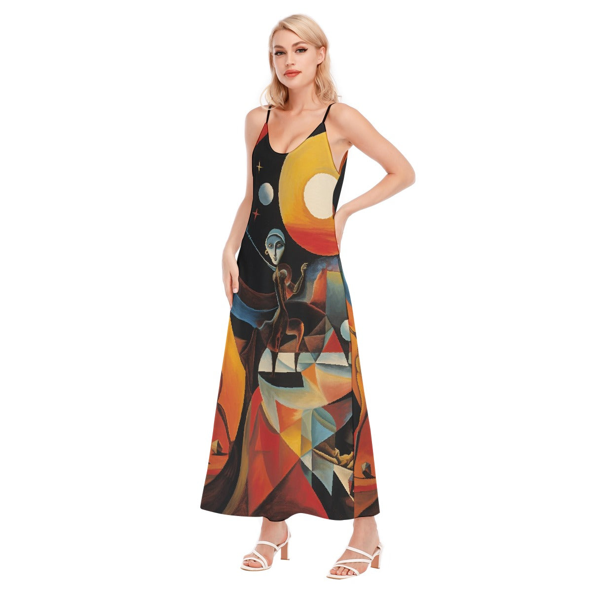 All-Over Print Women's Sling Dress