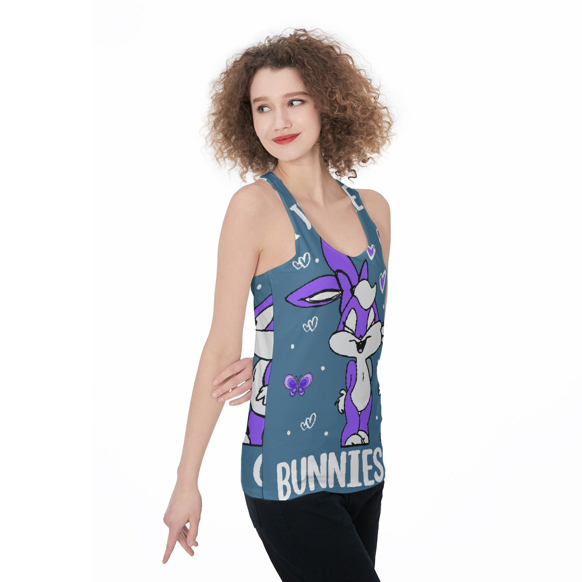 All-Over Print Women's Racerback Tank Top