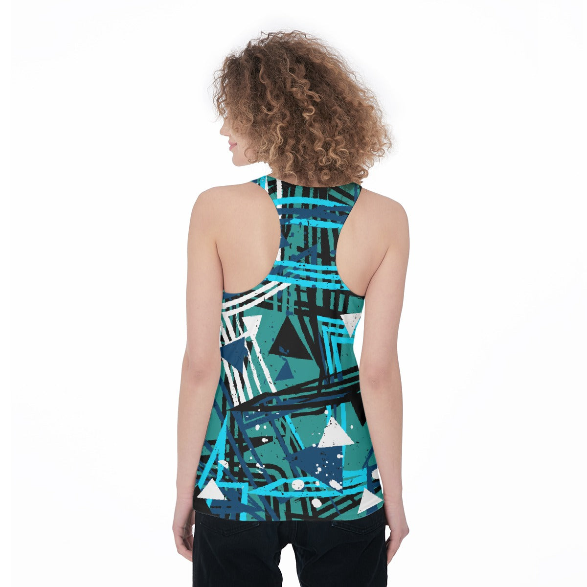 All-Over Print Women's Racerback Tank Top