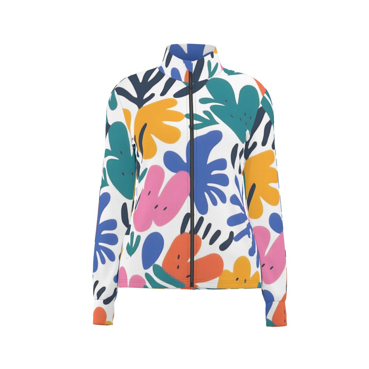 All-Over Print Women's Long Sleeve Thumbhole Jacket