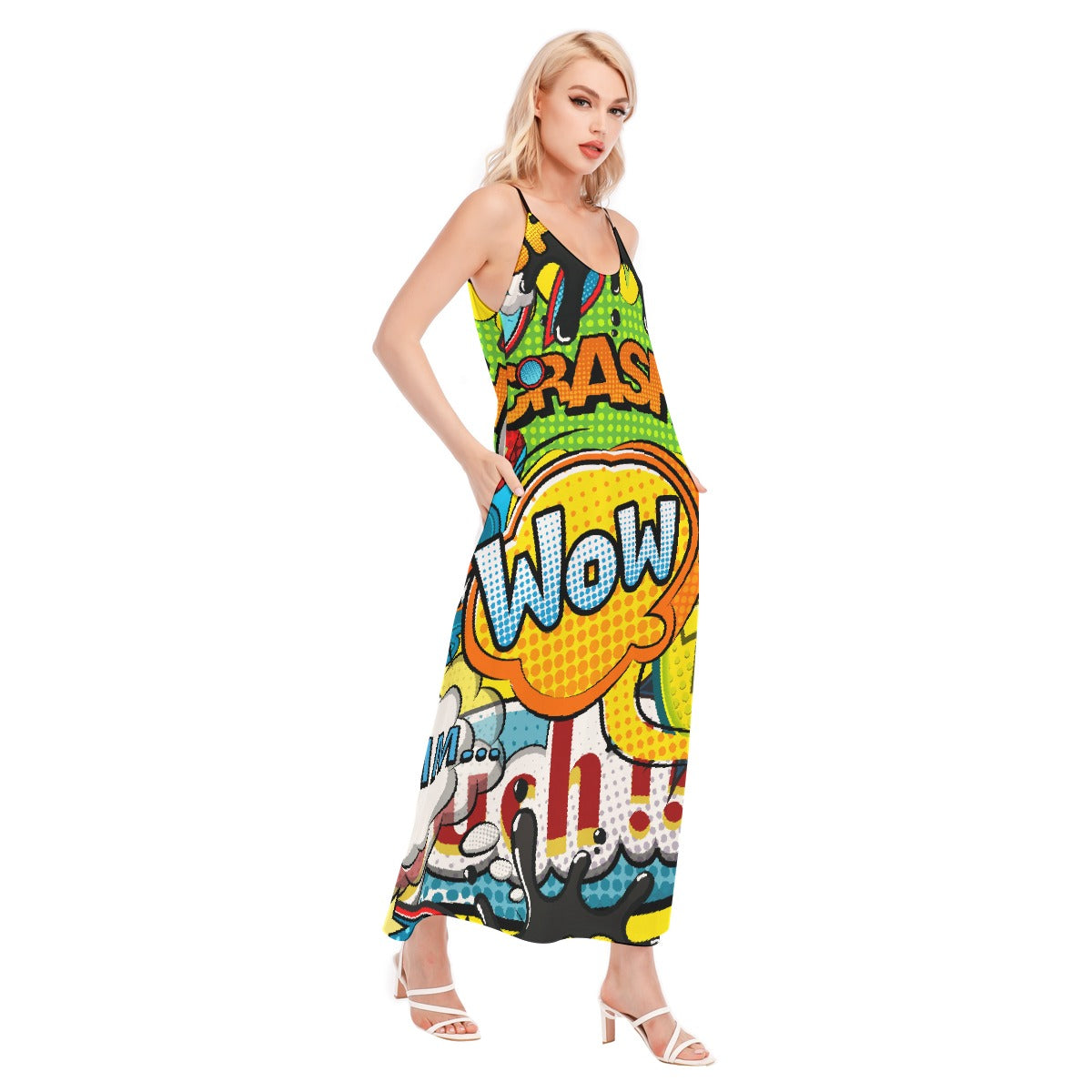 All-Over Print Women's Sling Dress