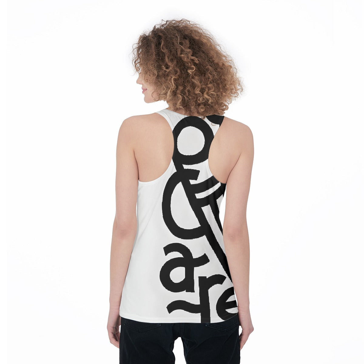 All-Over Print Women's Racerback Tank Top