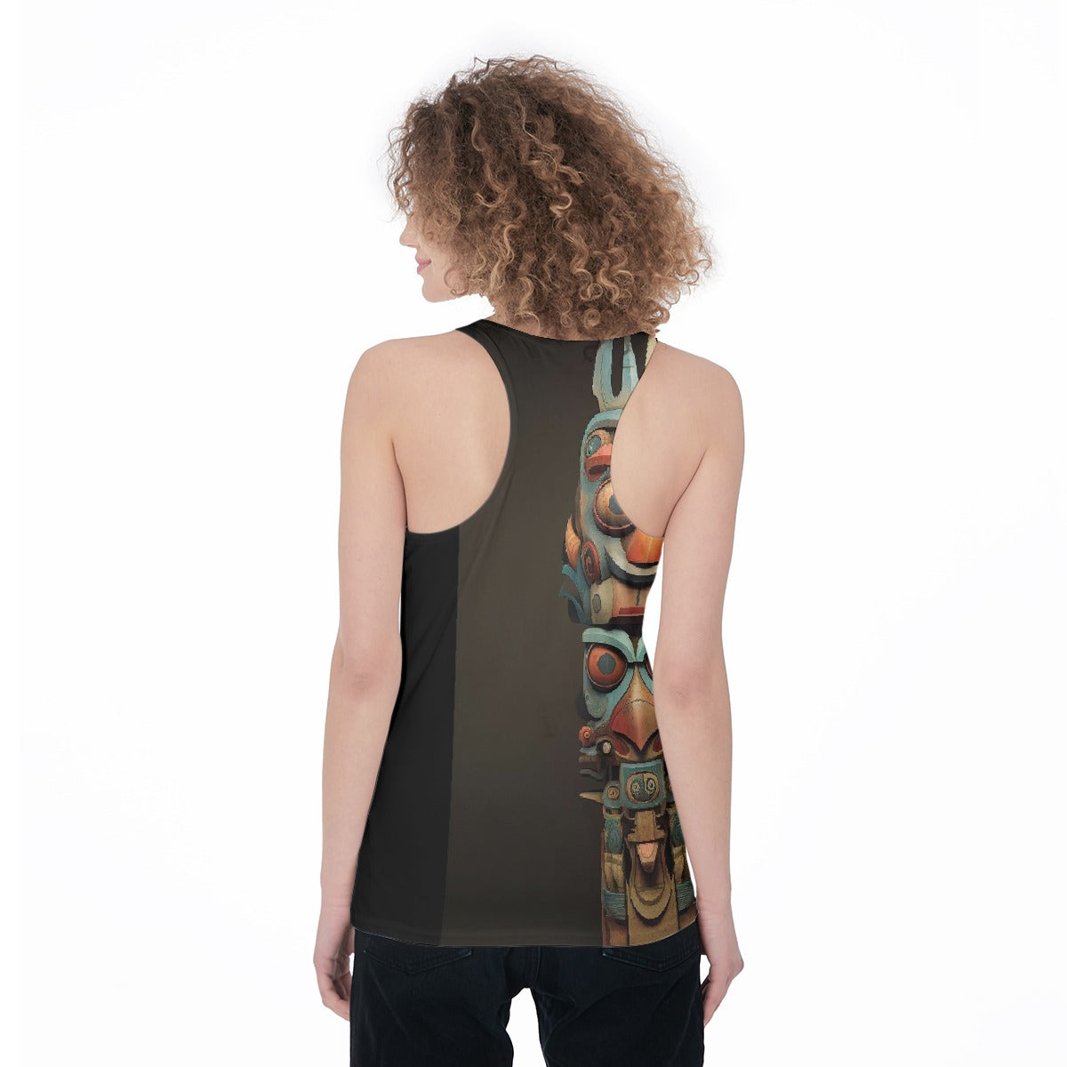 All-Over Print Women's Racerback Tank Top