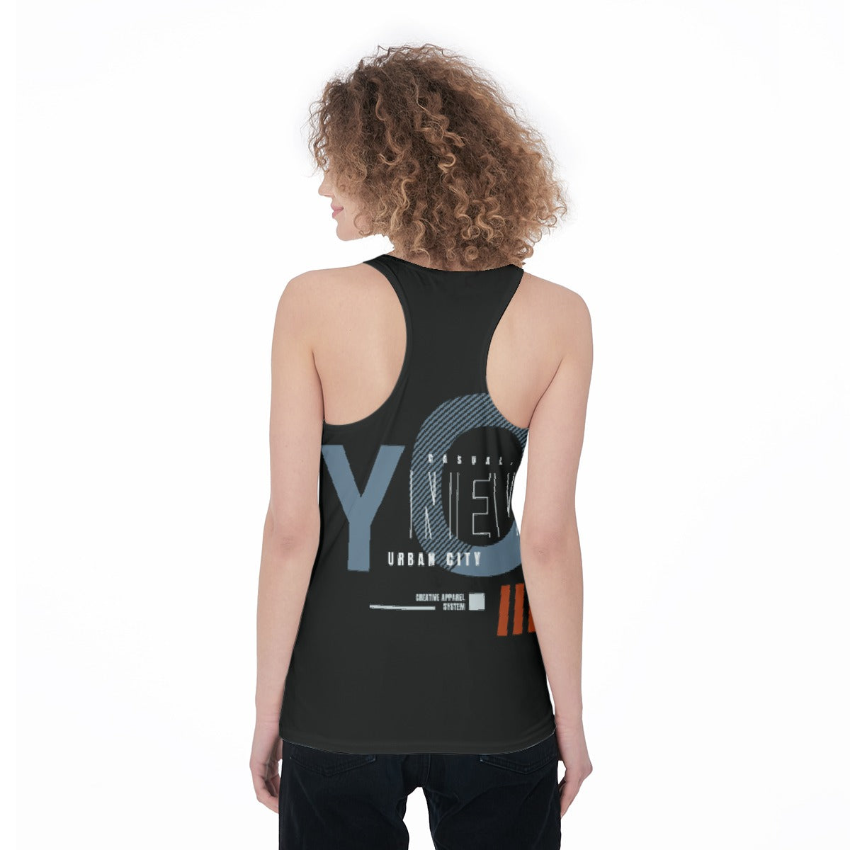 All-Over Print Women's Racerback Tank Top