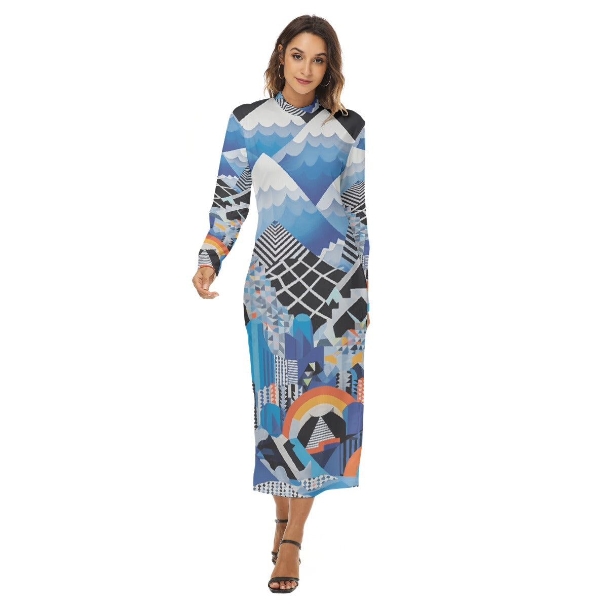 All-Over Print Women's Hip Dress