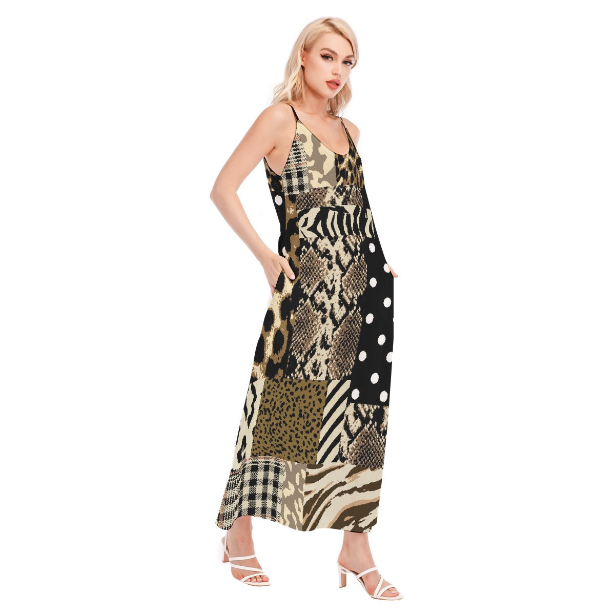 All-Over Print Women's Sling Dress