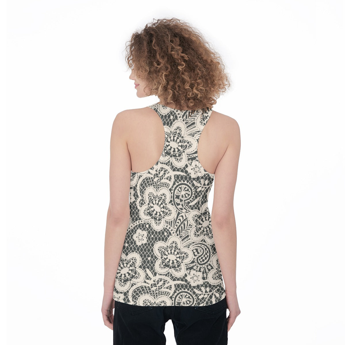 All-Over Print Women's Racerback Tank Top