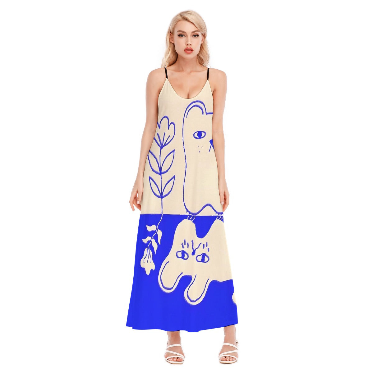All-Over Print Women's Sling Dress