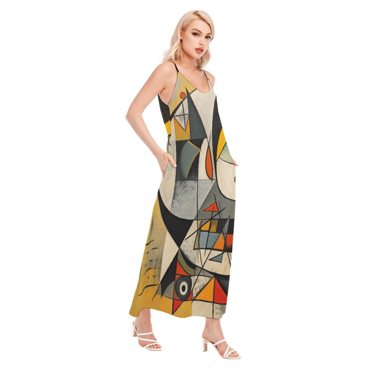 All-Over Print Women's Sling Dress